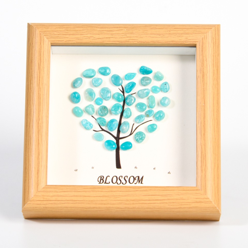 Love Tree Picture Frame Decoration With Crystal Stone